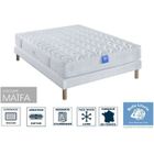 AMELINE BELLE LITERIE Ensemble matelas Diadème BELLE LITERIE 140x190 + sommier tapissier + jeu de 4 pieds offerts