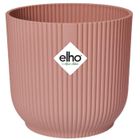 ELHO Pot De Fleurs Rond VIBES - Plastique - Ø30 - Bleu Foncé