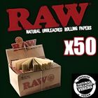 Raw TIPS 50 Carnets x50 Filtres en Carton (toncar)