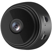 Caméra Espion, HD 1080P Mini caméra sans Fil IP WiFi caméra Vocal enregistreur vidéo Home sécurité caméra Version Nocturne Micr[635]