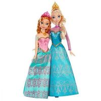 Coffret Duo Anna et Elsa - La Reine des Neiges - Bleu - Enfant - Fille - 3 ans - Licence La Reine des Neiges