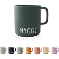 Tasse avec poignée - Design Letters - Hygge - Noir et Blanc