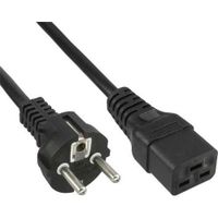 PremiumCord Câble d'alimentation pour PC 230 V 16 A 1 5 m IEC 320 C19