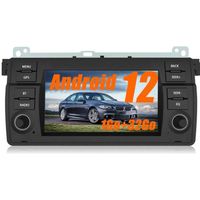 AWESAFE Autoradio Android 12 pour BMW E46 Rover 75 MG ZT [1Go+32Go] 7 Pouce Écran Tactile GPS Bluetooth WiFi