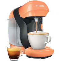 Machine à café multi-boissons automatique - BOSCH TASSIMO TAS11 STYLE - Orange - Espresso - 15 bar