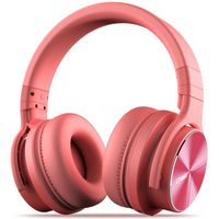 COWIN E7 PRO Rose [Version améliorée] Casque Bluetooth à suppression active du bruit