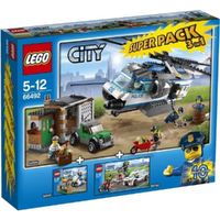 LEGO City - Police Super Pack 3 en 1 - Garçon et Fille - A partir de 5 ans - Livré à l'unité