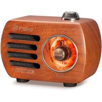 Meier Radio vintage Bluetooth,Haut-parleur Bluetooth au design,Radio portable sans fil rétro MD-1317BT, Fih (bluetooth + carte memoire + aux + radio + quality de son perfect ), #vintage