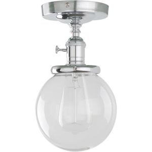 PLAFONNIER Edison E27 Plafonnier Globe Boule Verre Abat-Jour Lampe Rétro Industrial Éclairage De Plafond[J8212]