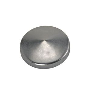 ACCESSOIRE DE PORTAIL Chapeau de pilier rond en acier - Diamètre 48 mm