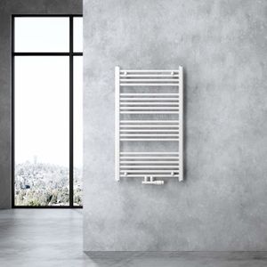 SÈCHE-SERVIETTE EAU Radiateur de salle de bain SOGOOD - 100x60cm - Bla