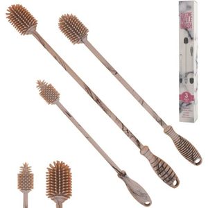 Goupillon Biberon Milu Goupillon Silicone Gris Bouteille 3.5 x 25 x 3.5 cm
