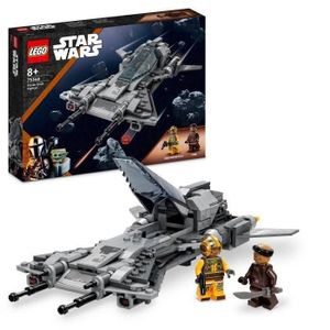 ASSEMBLAGE CONSTRUCTION LEGO® Star Wars 75346 Le Chasseur Pirate, Jouet avec Minifigurines Pilote et Vane, Le Mandalorien