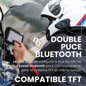 INTERCOM MOTO Midland BTX2 Pro S Twin C1414.04,Intercom Moto Blu