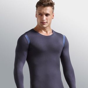 Sous-v/êtements thermiques /à manches courtes col en V pour homme 2 couleurs 4 tailles