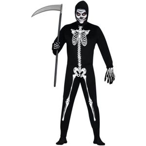 Squelette Costume Messieurs OS carcasse Halloween Hommes Costume 