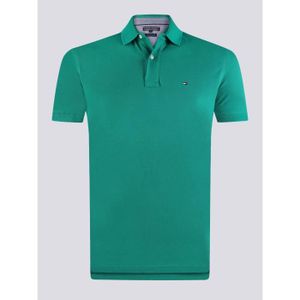 POLO Tommy Hilfiger Homme Polo Vert Regular Fit