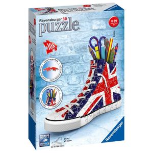 PUZZLE Puzzle 3D - RAVENSBURGER - Sneaker Jack - 108 pièc
