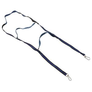 ECHELLE YUA Échelle de corde suspendue Marches d'embarquement pour échelle de corde de bateau marin avec crochets en nylon bleu
