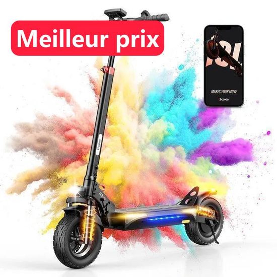Trottinette électrique pliable pour adultes OOTD T10, 500W
