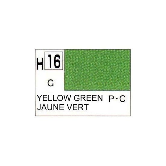 H016 Color Code Peintures Aqueous Hobby Color H016 Yellow Green - Cdiscount Jeux - Jouets