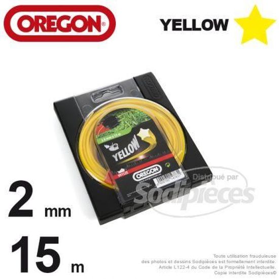 Électrique Débroussailleuses 2mm X 15 M H Duty