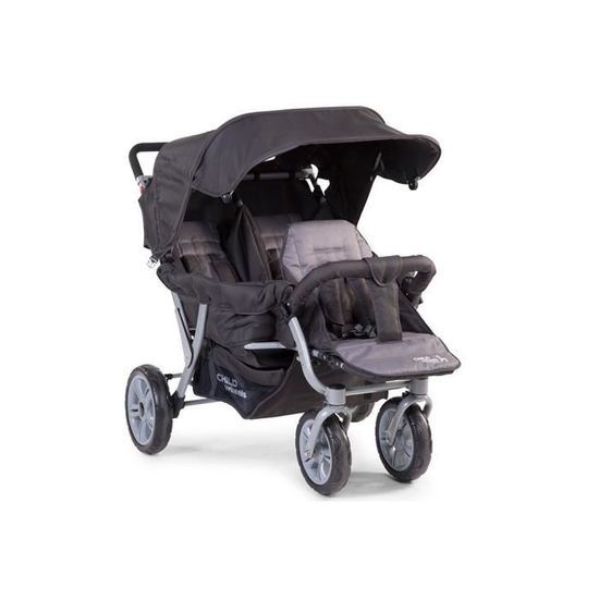 CHILDWHEELS Poussette pour triples Anthracite CWTRIP Cdiscount Puericulture Eveil bebe