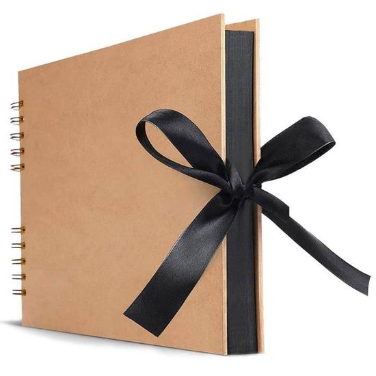 Ayorasly Album De Scrapbooking à Faire Soi-même, 20,3 X 20,3 Cm