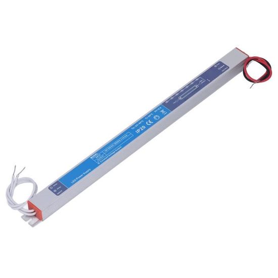 Pilote de transformateur LED Pilote d'alimentation LED 12V DC 36W 3A Adaptateur de tension à