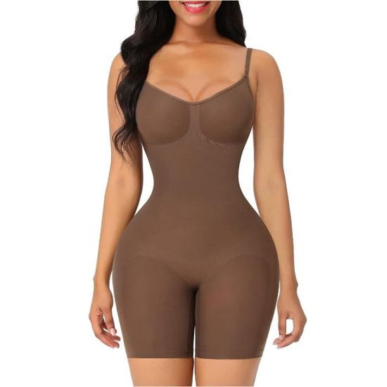 Body Gainant Amincissant Femme Werkiss - Dentelle Invisible Ventre Plat Shapewear