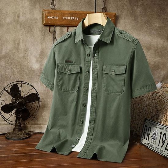 Field & Stream Chemise de pêche Latitude à manches courtes pour homme