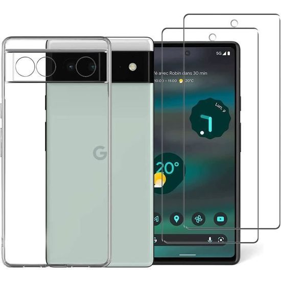 Unov Custodia Per Pixel 8a – Trasparente Morbida TPU Con Motivo Bouquet Di Fiori In Rilievo, Antishock E Antigraffio - 3
