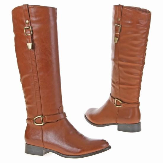 bottes femme cavaliere marron
