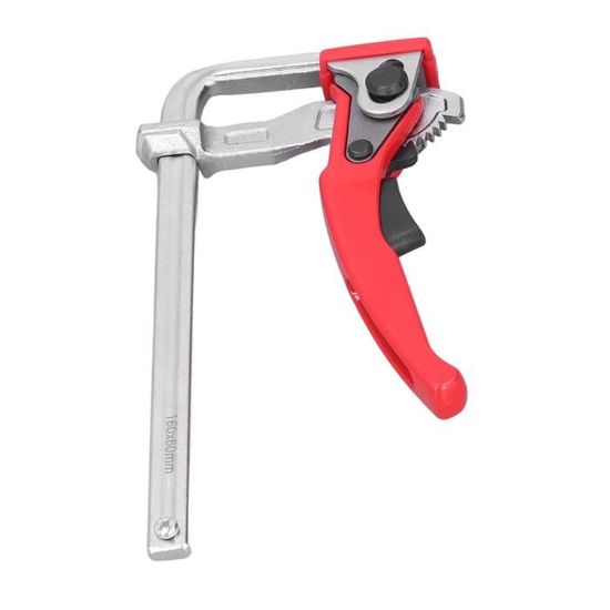 Pince De Table à Cliquet Bessey GTR16S6H - Capacité 16 Cm, Force 245 Kg, Pour Guides De Scie Et Tables De Travail