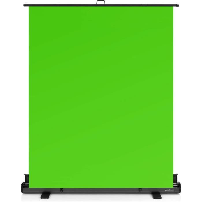 Écran De Fond Vert Portable, Feuille D'écran Vert Pliable, Fond Virtuel Pour Chaise, Convient Pour Chat Vidéo, Zoom, Appel Vidéo En Arrière-Plan, Clé Chroma, 75 Cm