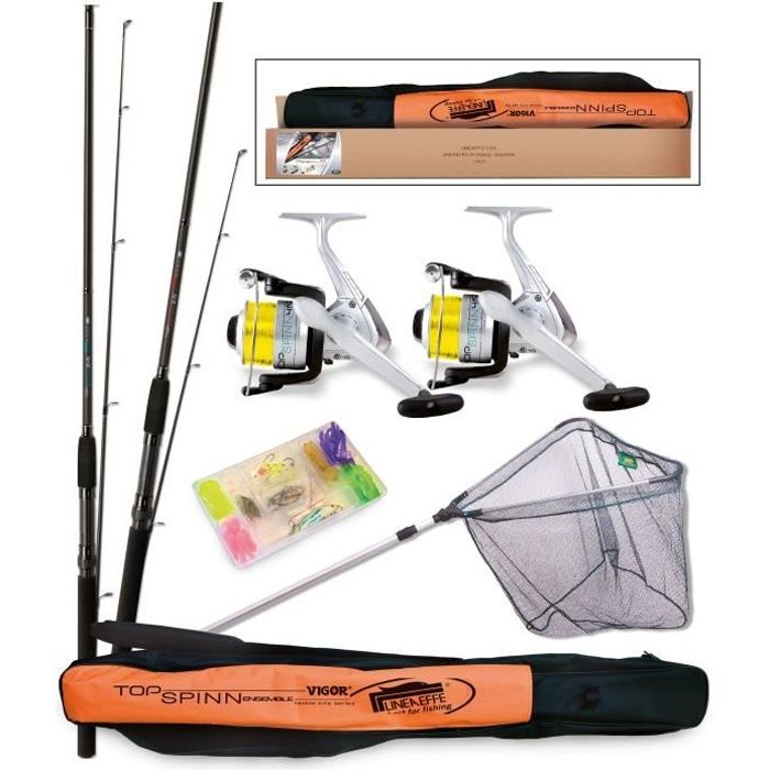 LINEAEFFE Kit de pêche Combo Spin