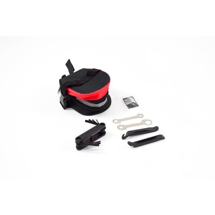 Sacoche de selle - kit outillage réparation vélo