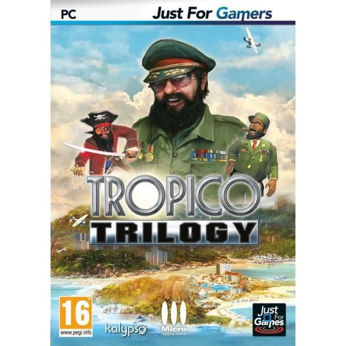 Just For Games Tropico - Trilogy (Tropico 1 + 2 + 3 ) Jeu PC