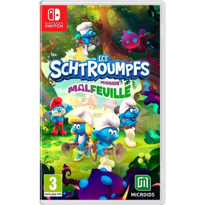 Microids Les Schtroumpfs - Mission Malfeuille Jeu Switch