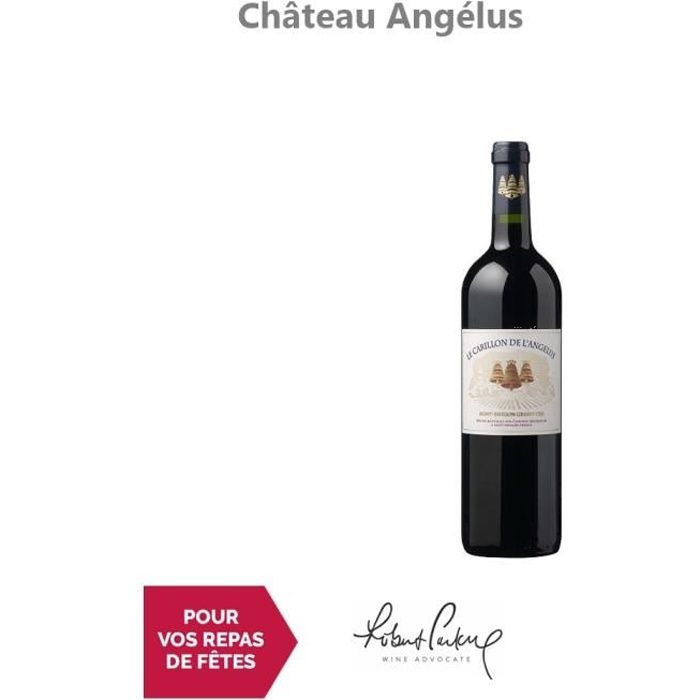 Château Angélus Le Carillon de l'Angélus Rouge 2016 - 75cl - Appellation AOC Saint-Emilion Grand Cru - Vin Rouge de Bordeaux -