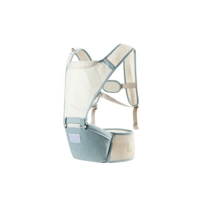 A102-Green # Porte-bébé Multifonctionnel Respirant Kangourous Sac À Dos Infantile Sling Carrier Hip Seat Porte-bébé pour toutes les