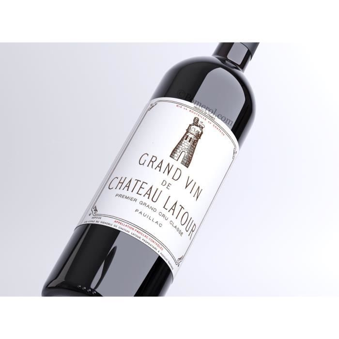 X24 Château Latour 2005 - AOC Pauillac - 1er Grand Cru Classé - vin rouge - Bouteille (0,75cl)