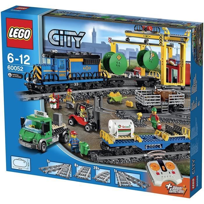 Jeux de construction LEGO City - Le train de marchandises - 60052 - Jeu de Construction 51857