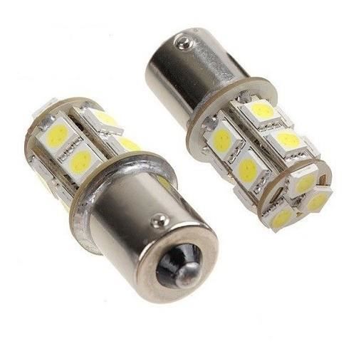 2 Ampoules veilleuses à led effet Xenon Ba15s