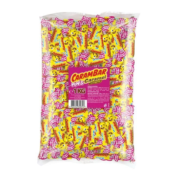 CARAMBAR Bonbons Les Minis Carambar au Caramel - 1 kg