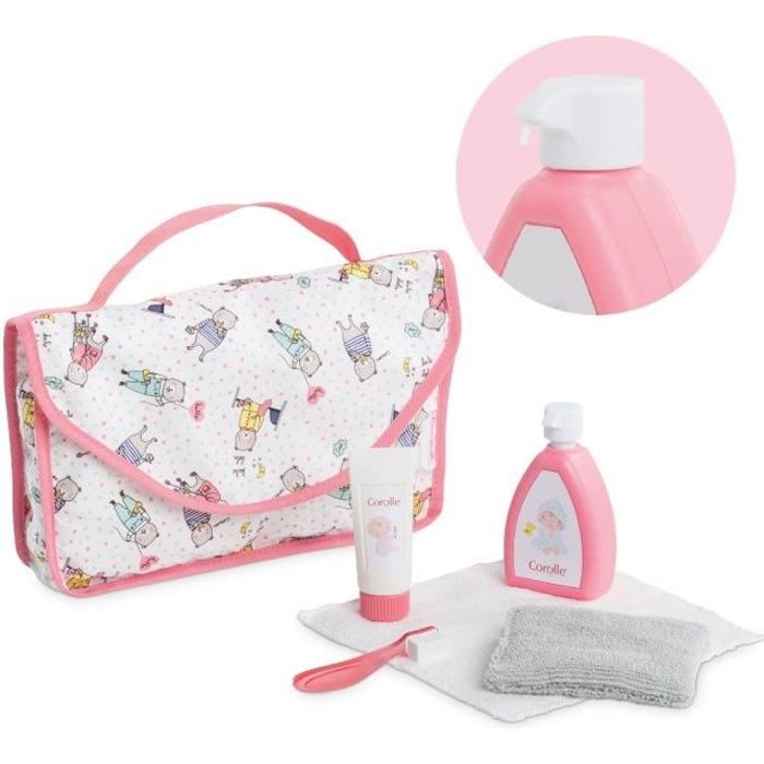 COROLLE - Mon grand poupon Corolle - Coffret de toilette pour poupon 36cm et 42cm
