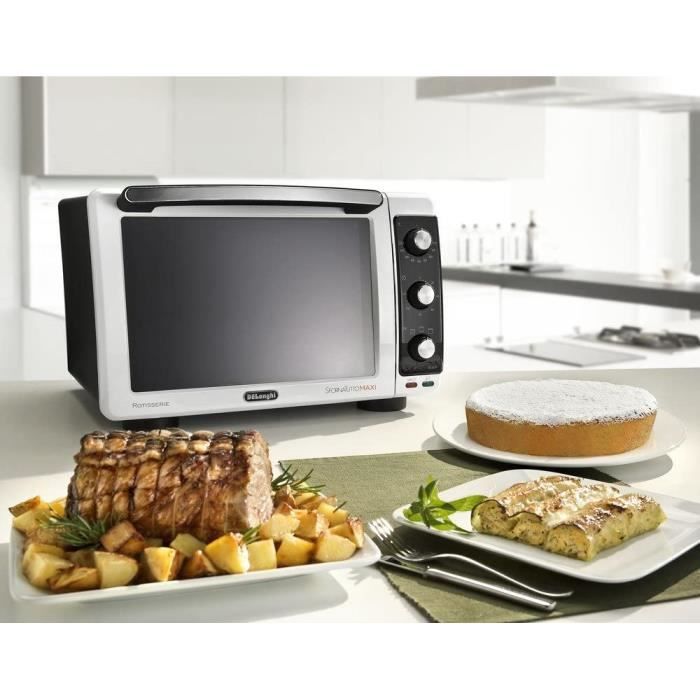 mini four électrique de 32L a Convection 2000W noir gris