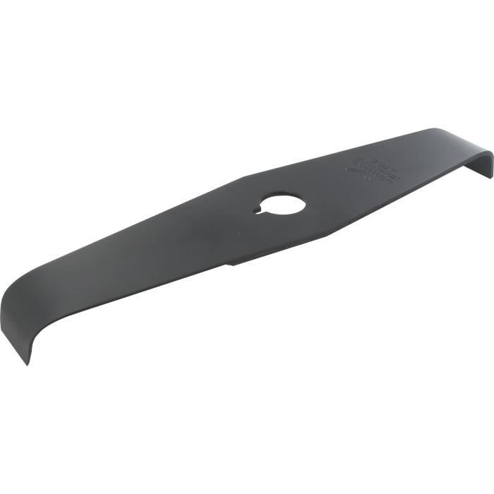 JARDIN PRATIQUE Lame 2 dents spéciale ronces - Adaptable pour débroussailleuse - Coupe de 320 mm - Alésage 25,4 mm - Épaisseur 3 mm