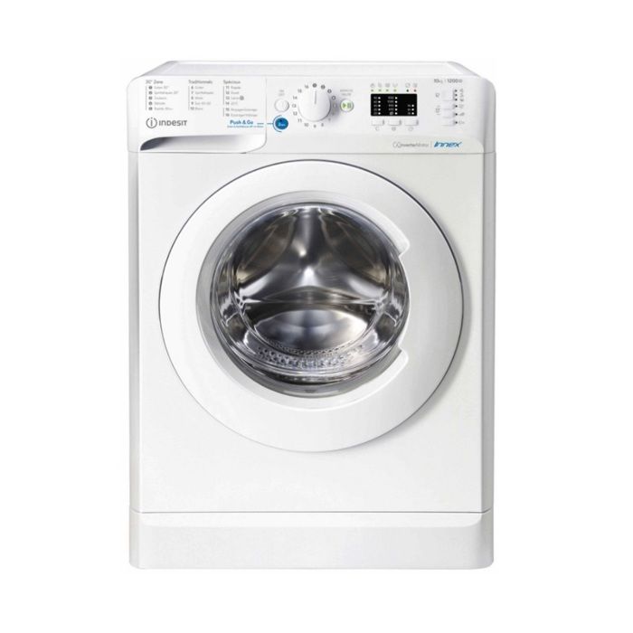 Lave linge 10Kg INDESIT BWA101283XWFRN Blanc