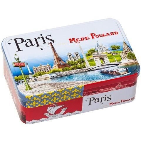 Biscuiterie la Mère Poulard Coffret Fer Paris de Sablés 300G